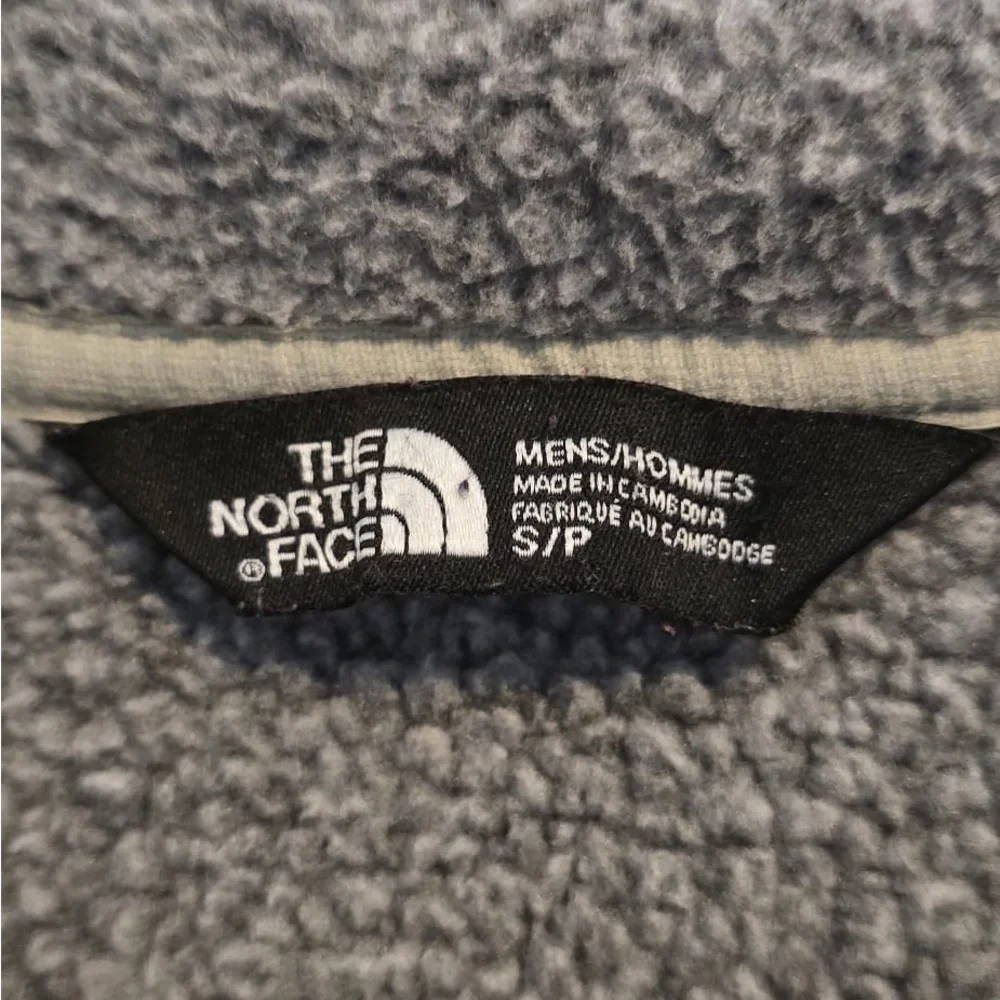 The North Face Heathered Gray Fleece Jacket